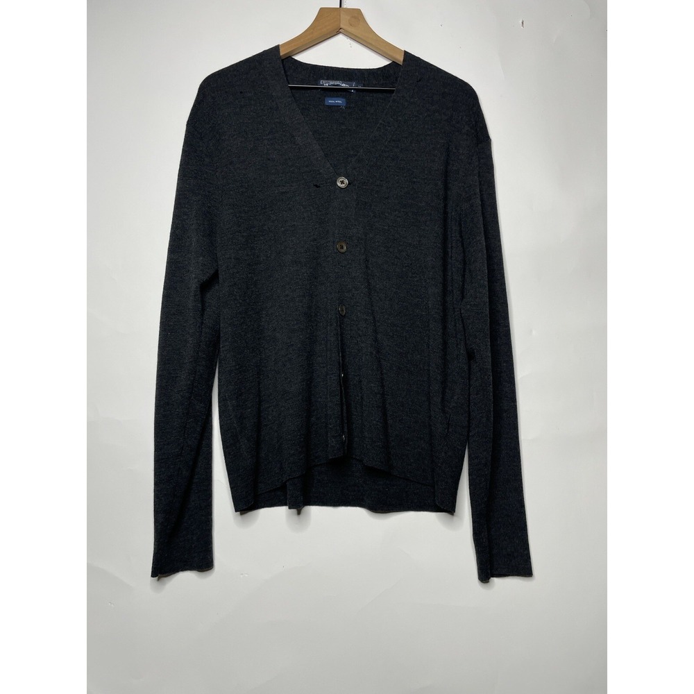 Polo Ralph Lauren Cardigan Sweater Size Medium 100%‎ Wool Preppy